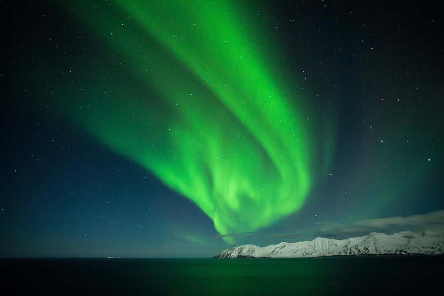 Aurora borealis #8 Photograph by Frodi Brinks