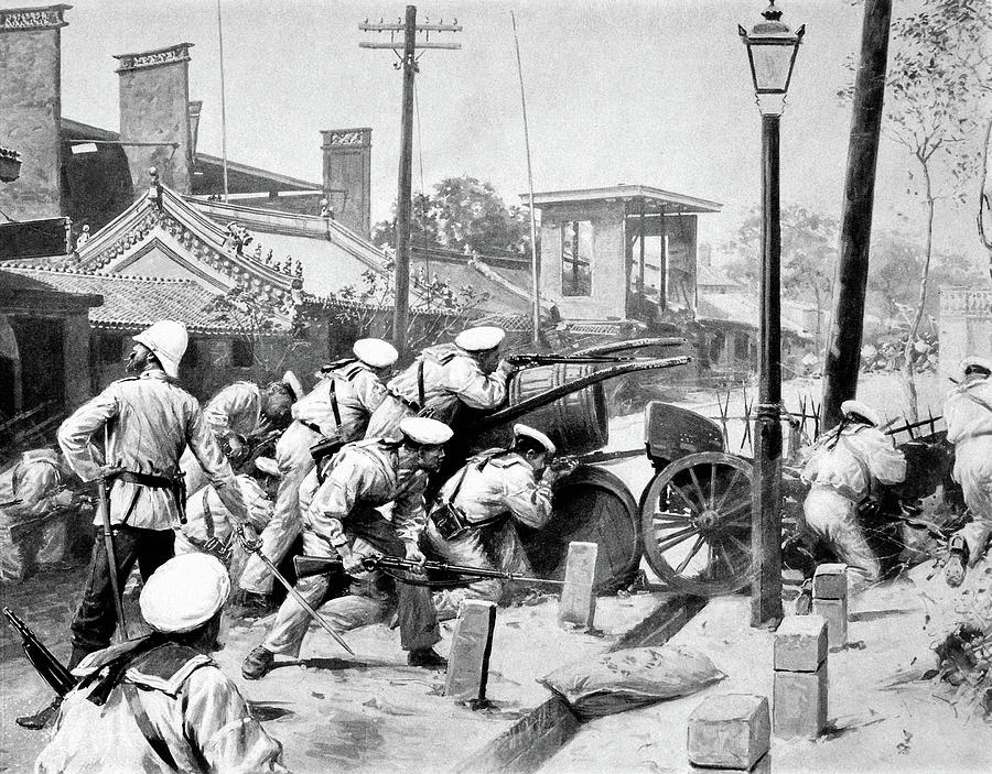 China Boxer Rebellion #24 Drawing by Granger