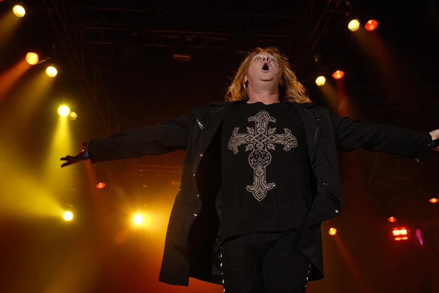 Def Leppard Photograph - Def Leppard #26 by Jenny Potter