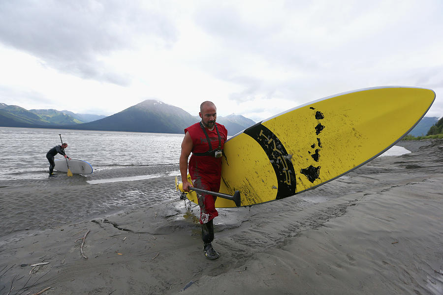 Feature - Bore Tide Surfing In Alaska #24 Photograph by Streeter Lecka
