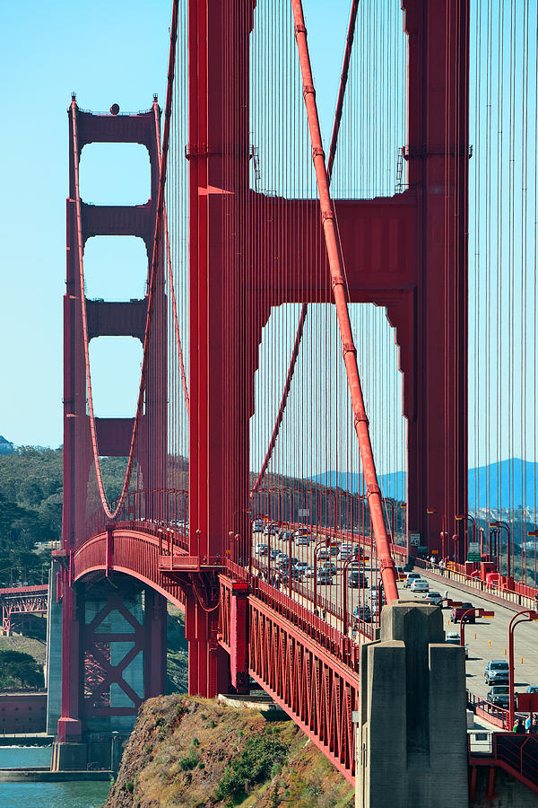 Golden Gate Bridge #24 Photograph by Songquan Deng