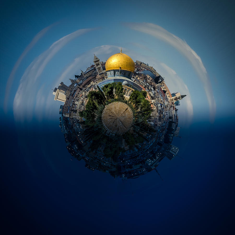 24 Hours in Jerusalem Photograph by David Morefield