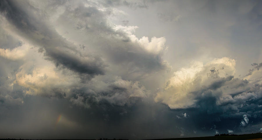 Industrial Light and Nebraska Thunderstorm Magic #3 Photograph by NebraskaSC