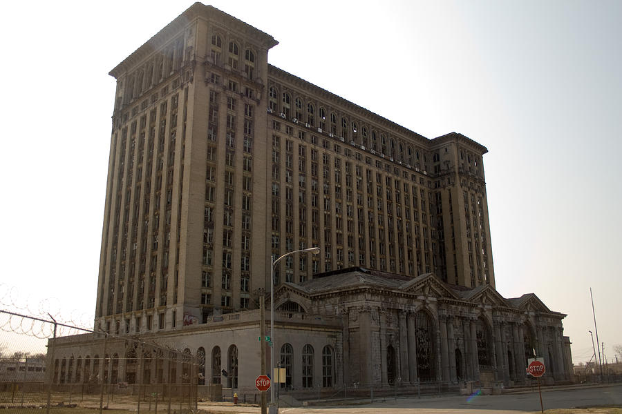 Detroit Photograph - Michigan Central Station #24 by Gary Marx