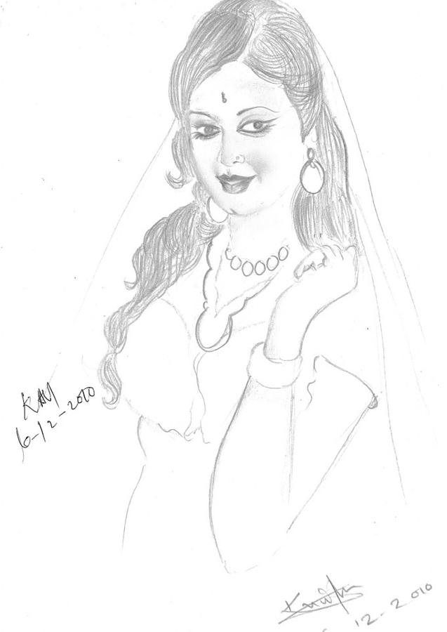 My Art #24 Drawing by Kaveind Kavi Mk