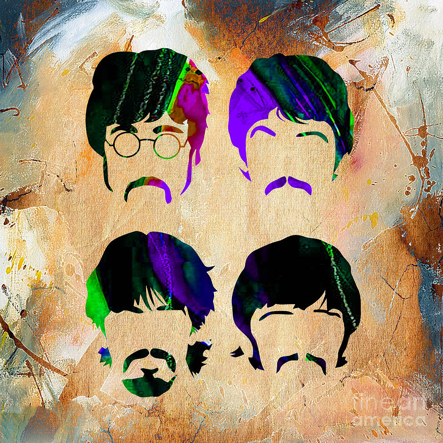The Beatles Collection #24 Mixed Media by Marvin Blaine