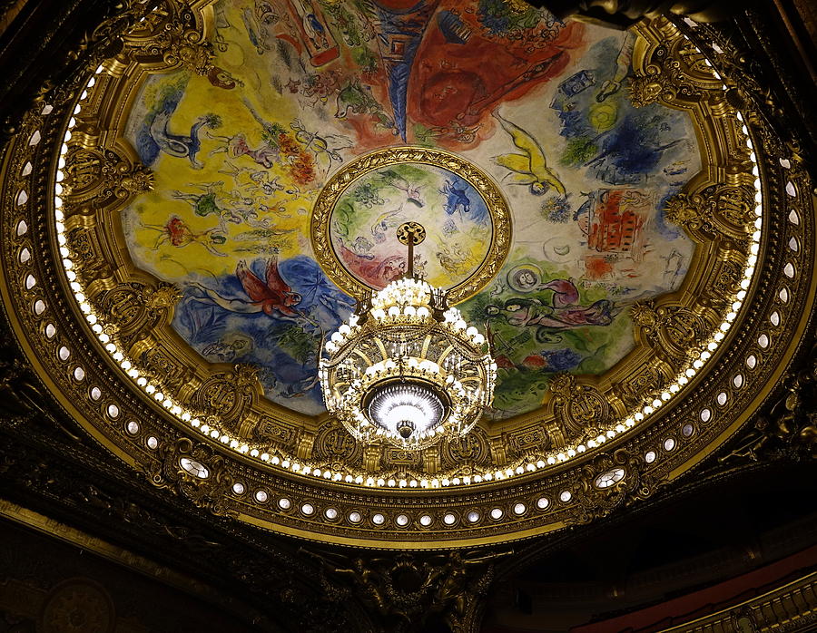The Beauty Within The Palais Garnier in Paris France #24 Photograph by Rick Rosenshein