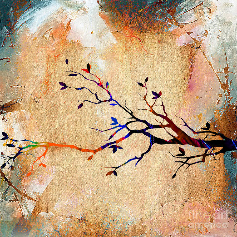 Tree Mixed Media - Tree Branch Collection #24 by Marvin Blaine