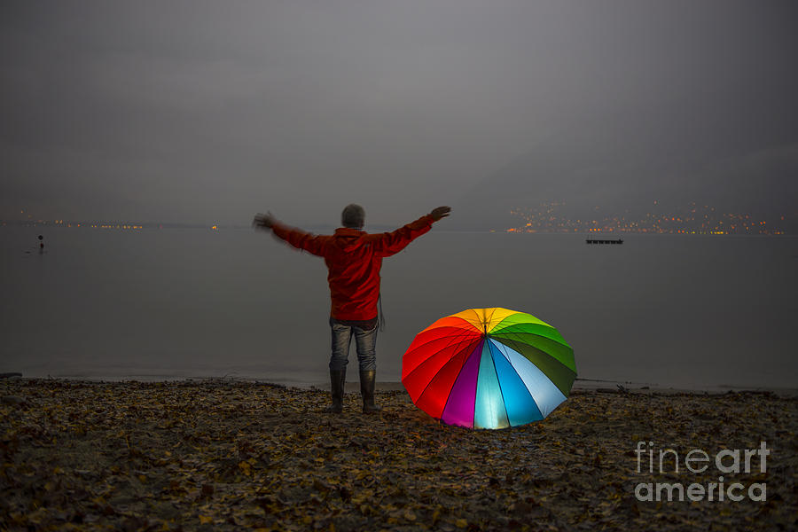 Umbrella #24 Photograph by Mats Silvan