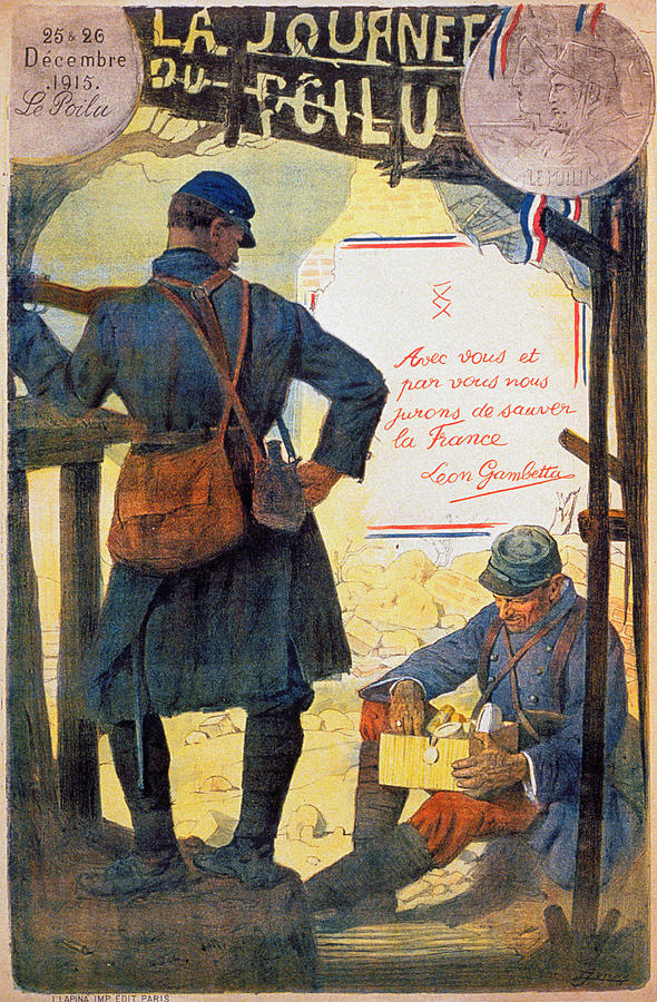 World War I French Poster #24 Painting by Granger