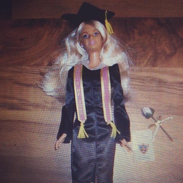 243. Bought This Sweet Grad Barbie For Photograph by Kara Shepherd