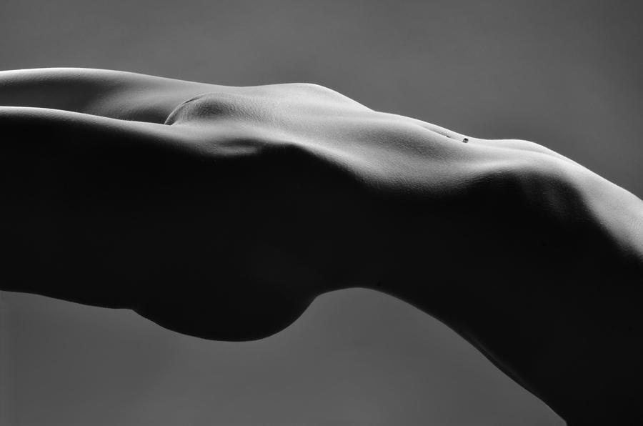 2465 Suspended Pelvis Black and White Nude. is a photograph by Chris Maher ...