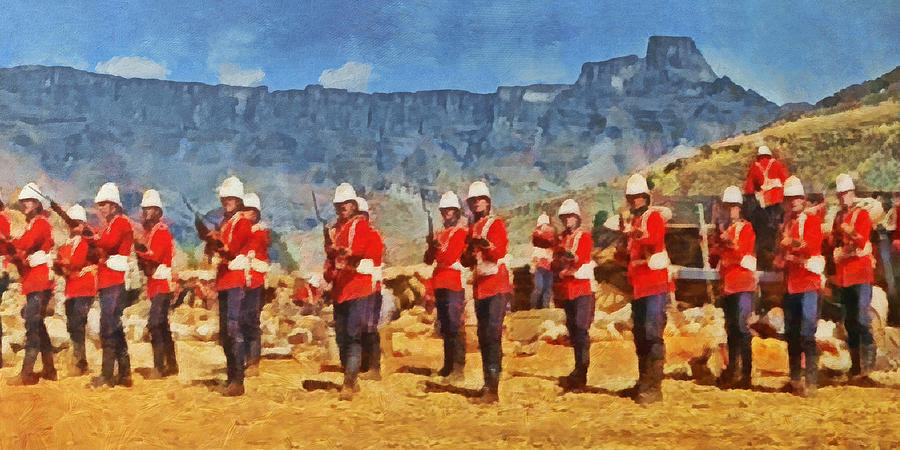 24th Regiment of Foot - En Garde Digital Art by Digital Photographic Arts
