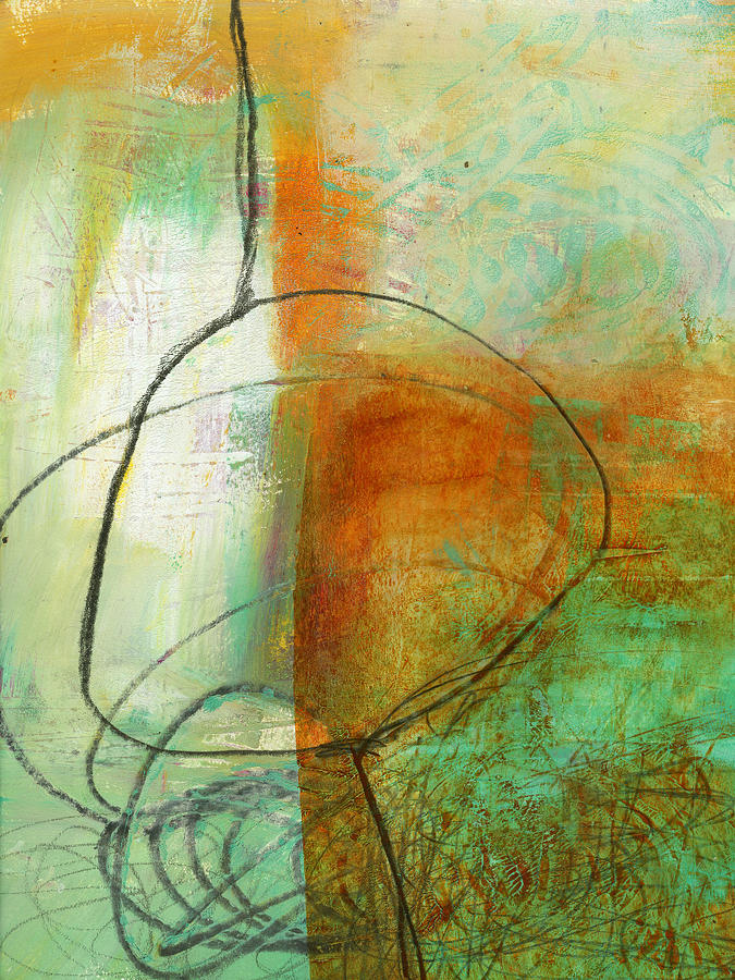 Abstract Painting - 25/100 by Jane Davies Abstract Painting - 25/100 by Jane Davies