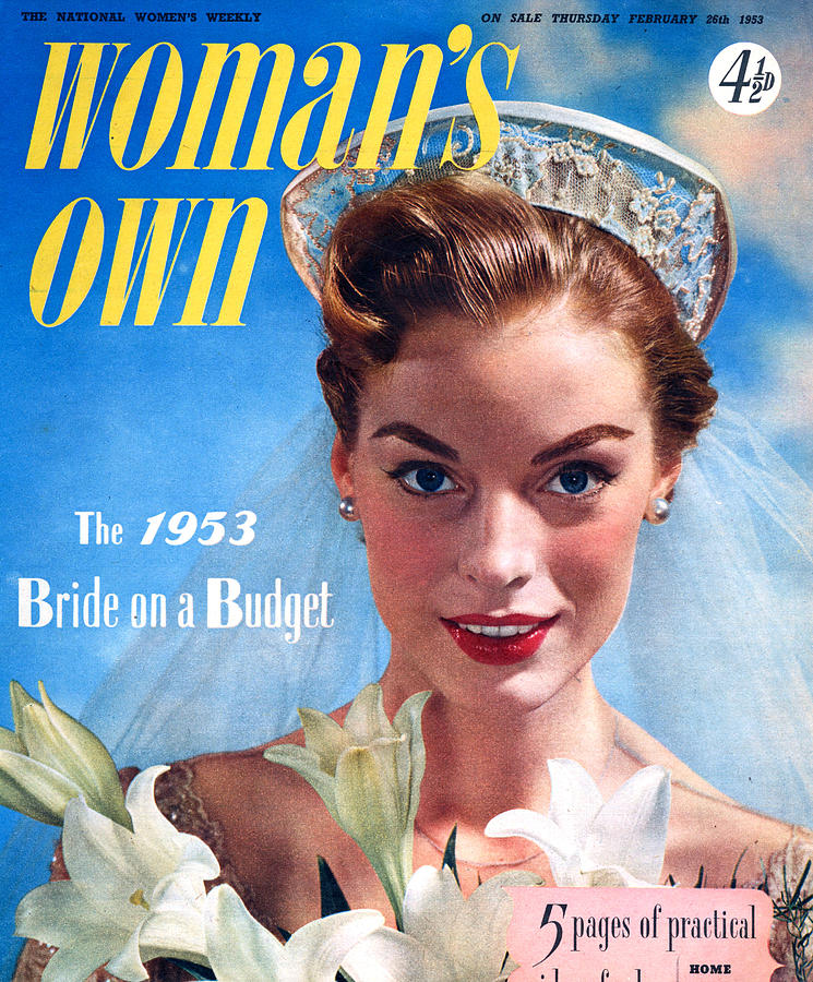 1940s Uk Womans Own Magazine Cover Photograph by The Advertising ...