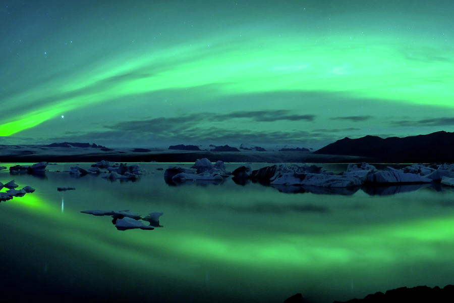 Aurora Borealis Or Northern Lights #25 Photograph by Panoramic Images