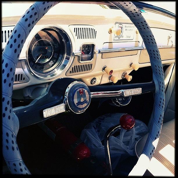 Dashboard Photograph - #bugorama #2013 #vw #vwlove #25 by Exit Fifty-Seven
