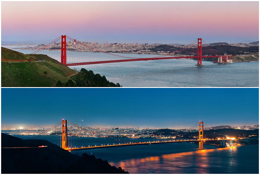 Golden Gate Bridge #25 Photograph by Songquan Deng