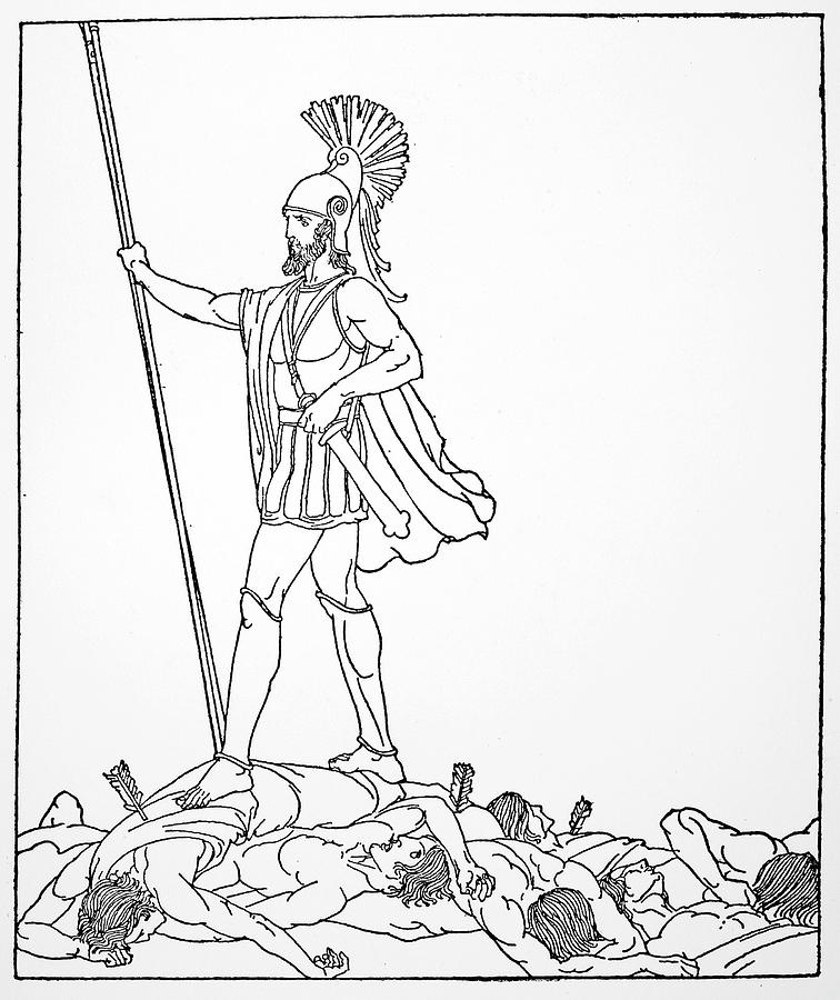 The Odyssey Odysseus Drawing