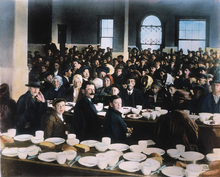 Immigrants Ellis Island Photograph by Granger - Fine Art America