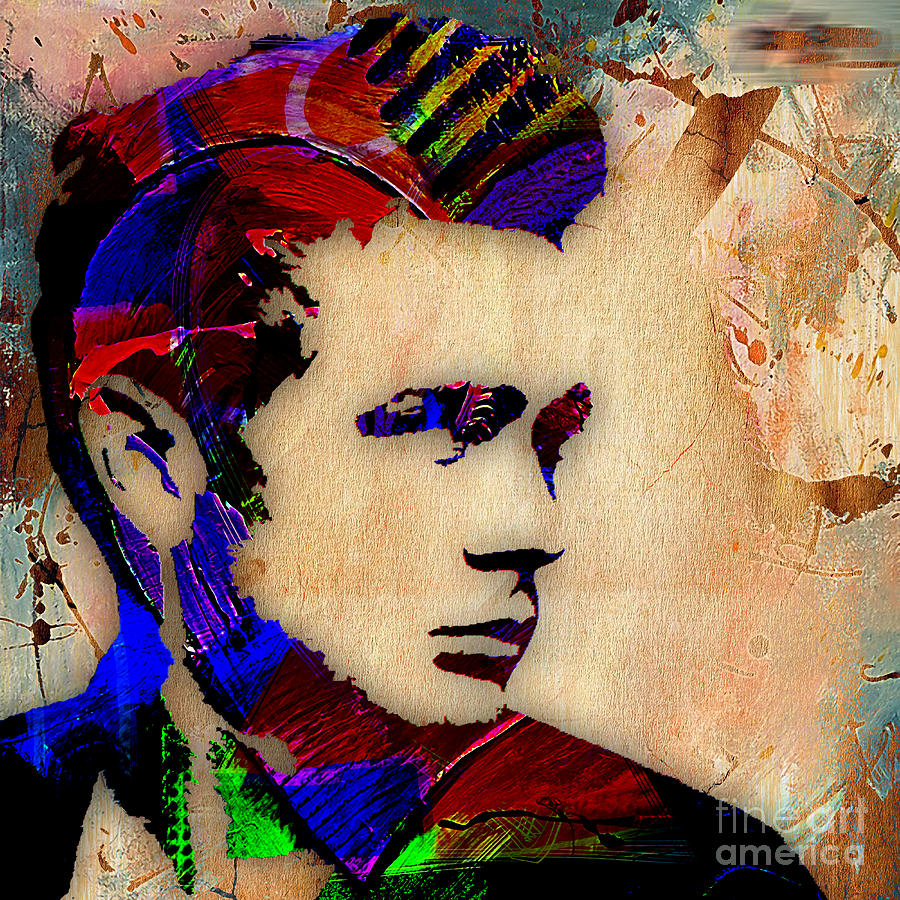James Dean Mixed Media - James Dean Collection #25 by Marvin Blaine