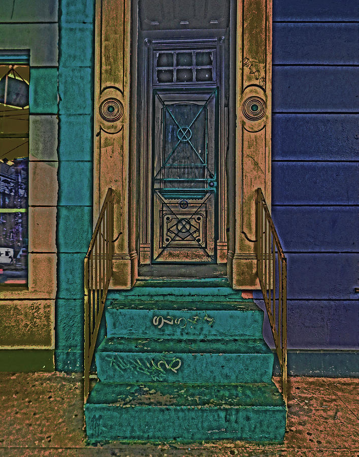 New Orleans Photograph - New Orleans Door #25 by Louis Maistros