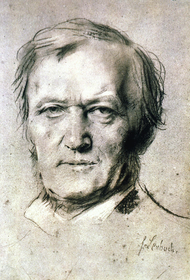 Richard Wagner (1813-1883) Drawing By Granger - Fine Art America