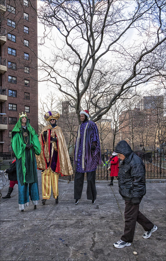 Three Kings Day Parade NYC 2013 #25 Photograph by Robert Ullmann