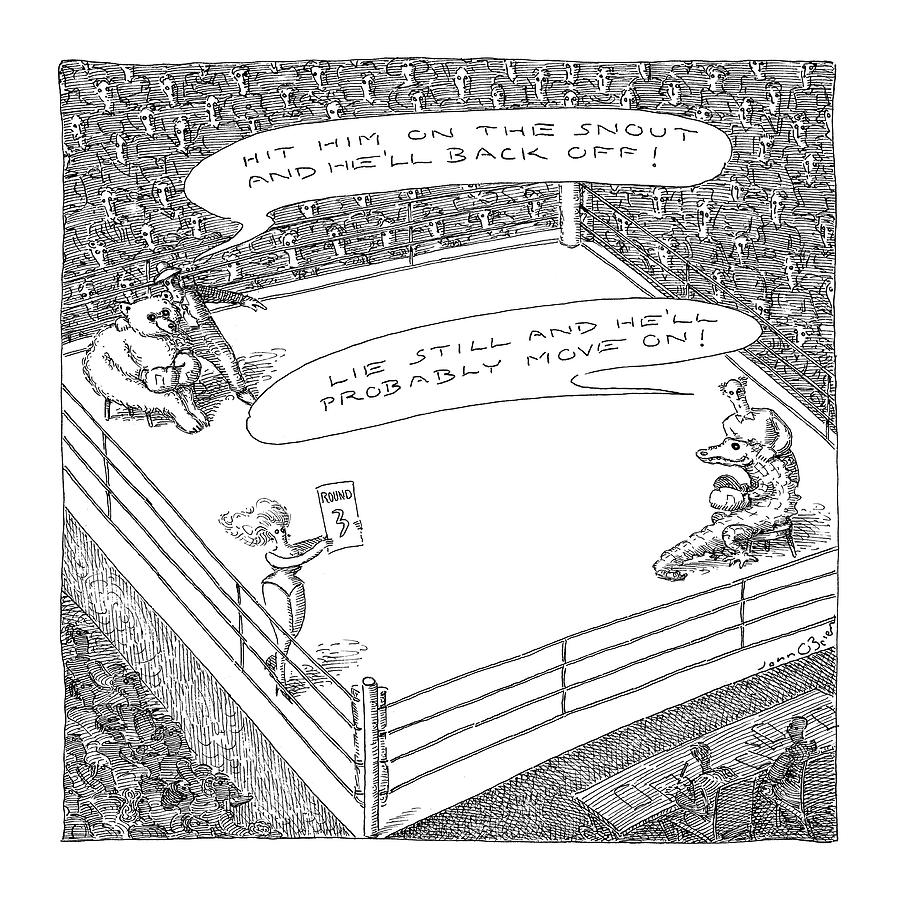 New Yorker April 3rd, 2006 Drawing by John OBrien