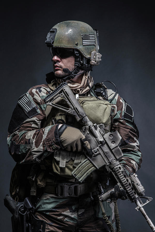 U.s. Marine Corps Special Operations #25 Photograph by Oleg Zabielin