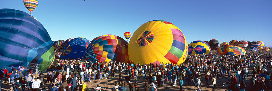 25th Albuquerque International Balloon Photograph by Panoramic Images