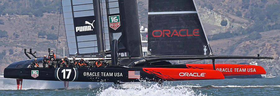 Americas Cup Oracle #4 Photograph by Steven Lapkin
