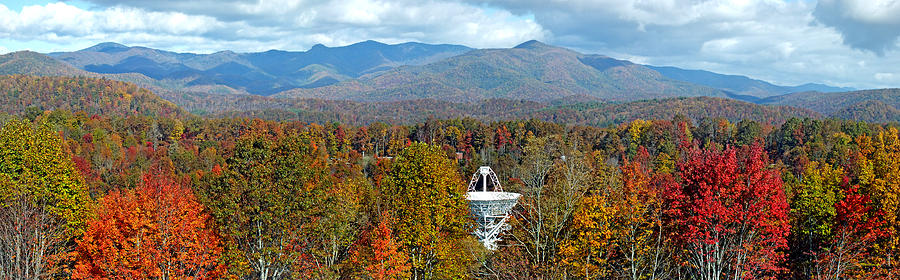26 East and the Blueridge Panoramic Photograph by Duane McCullough