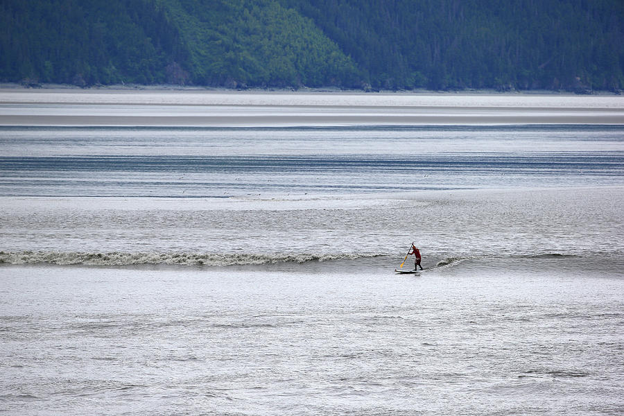 Feature - Bore Tide Surfing In Alaska #26 Photograph by Streeter Lecka