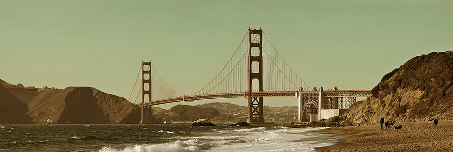Golden Gate Bridge #26 Photograph by Songquan Deng