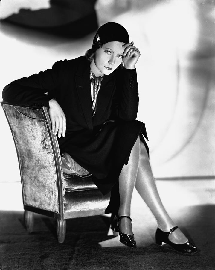 Greta Garbo Photograph - Greta Garbo #26 by Silver Screen