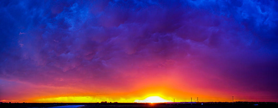 Incredible Nebraska Thunderset #2 Photograph by NebraskaSC