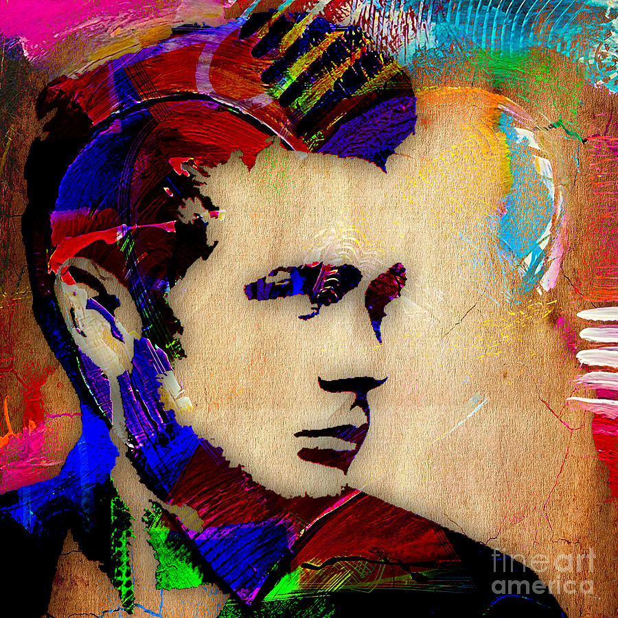 James Dean Mixed Media - James Dean Collection #21 by Marvin Blaine