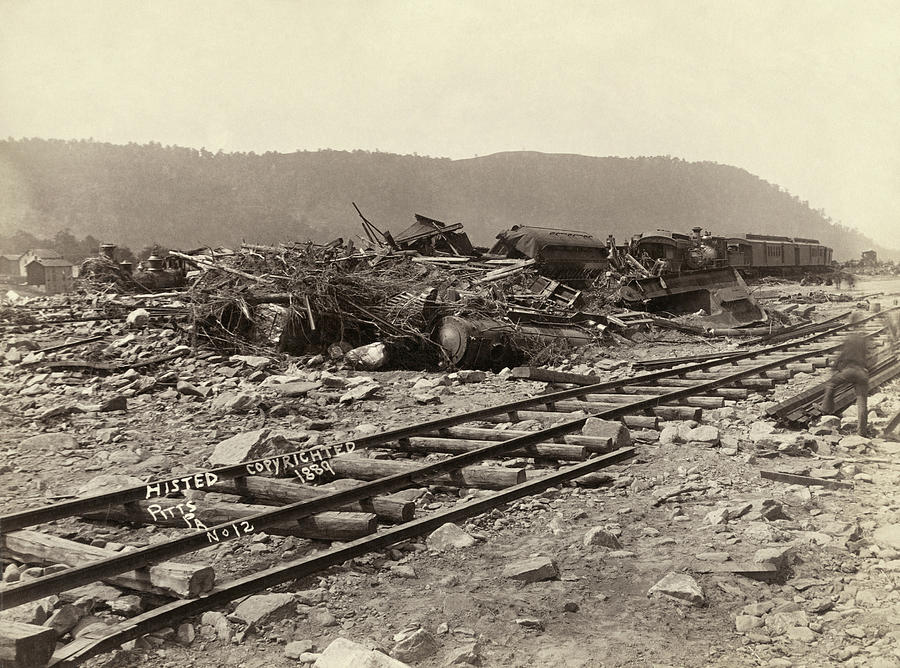 Johnstown Flood, 1889 #26 Photograph by Granger