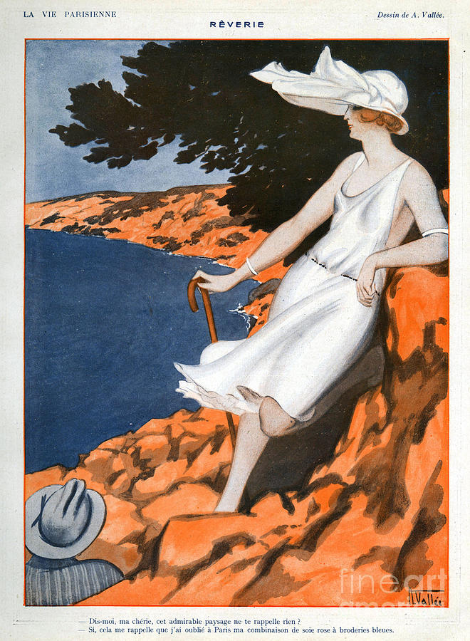 1920s Drawing - La Vie Parisienne  1922 1920s France #26 by The Advertising Archives
