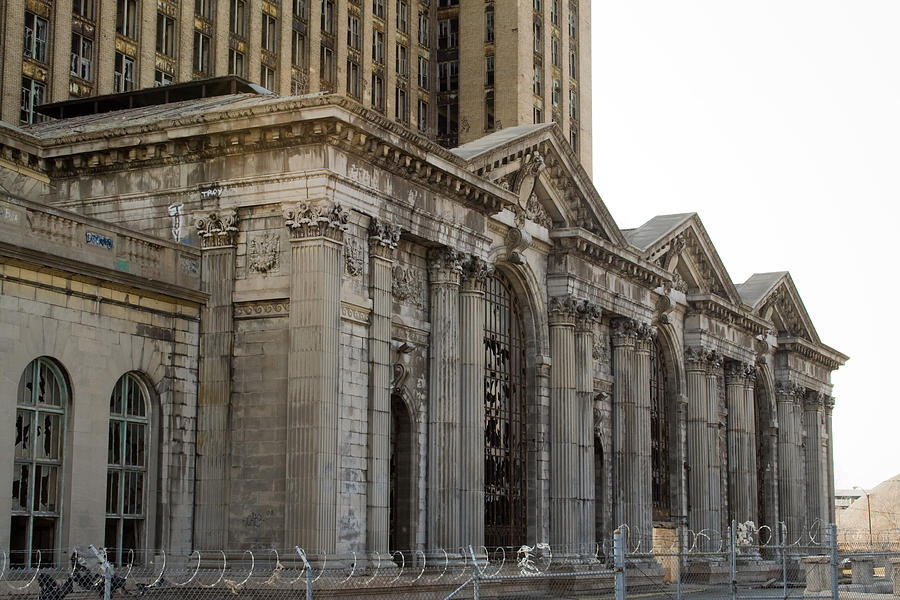 Detroit Photograph - Michigan Central Station #26 by Gary Marx