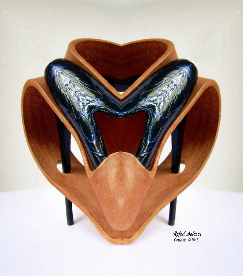 Shoe Love #2 Digital Art by Rafael Salazar