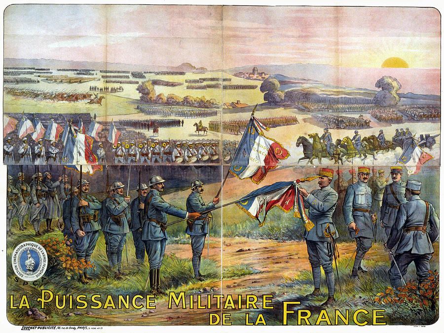 World War I French Poster #26 Painting by Granger