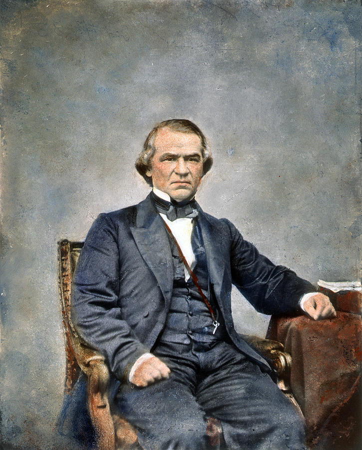 Andrew Johnson (1808-1875) #27 Photograph by Granger