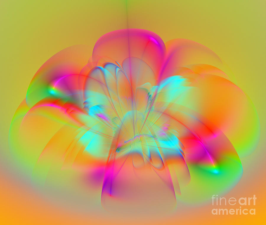 Colorful abstract forms Digital Art by Odon Czintos - Fine Art America