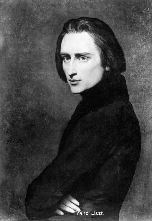 Franz Liszt (1811-1886) Painting by Granger