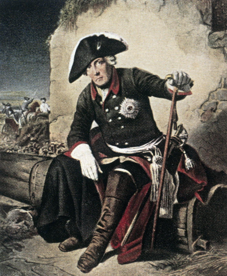 Frederick II (1712-1786) Painting By Granger - Pixels