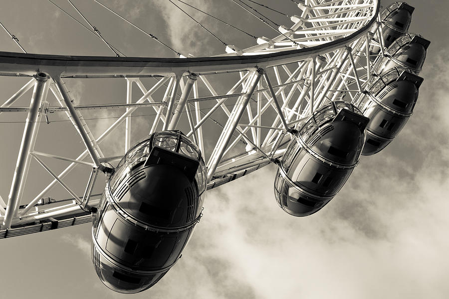 London Eye Photograph - The London Eye #27 by David Pyatt