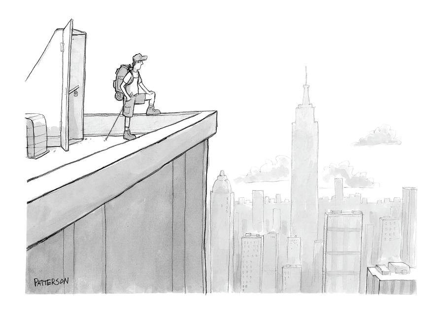 New Yorker August 1st, 2005 Drawing by Jason Patterson New Yorker August 1st, 2005 Drawing by Jason Patterson