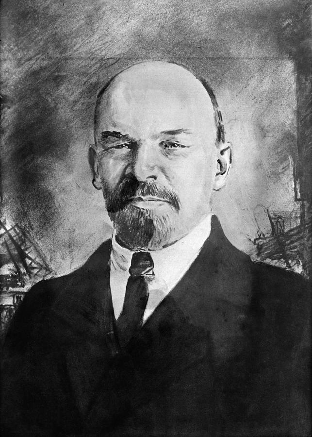 Vladimir Lenin (18701924) Drawing by Granger Pixels